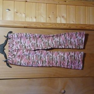 Pink Cargo pants sz14